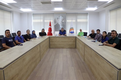 Kaymakamımız Musa Kazım ÇELİK Başkanlığında Finike Kaymakamlığı Avrupa Birliği ve Dış İlişkiler Proje Birimi Toplantısı Gerçekleştirildi